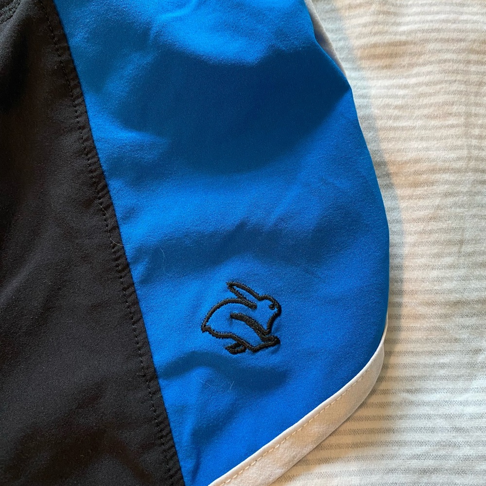 Rabbit Catch Me if You Can blue/grey/black run shorts - Picture 3 of 7